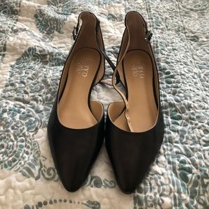 Franck Satro Black Flats size 7